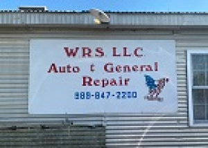 W.R.S. LLC Auto and General Repair sign